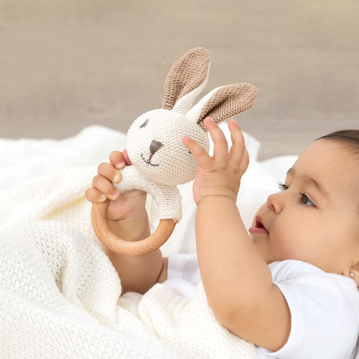 Sonajero Tricot Conejo