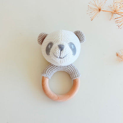 Sonajero Tricot Oso  | Chin Pum